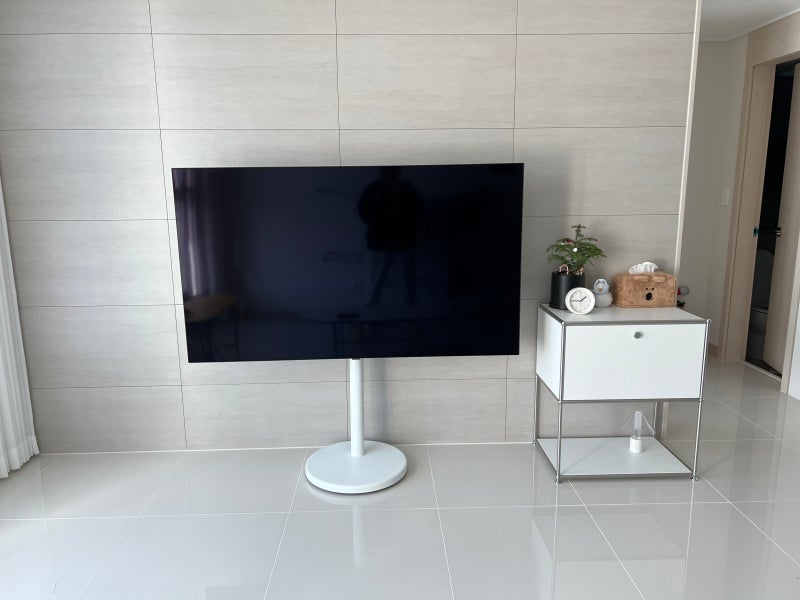 KQ65QT60AFXKR 삼성 65인치 TV 이동식 거치대도 모블랩스