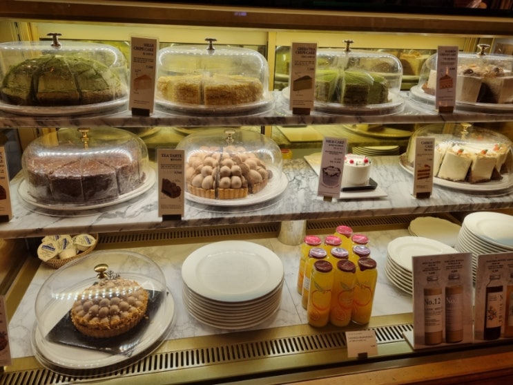  코엑스베이커리카페 클로리스 밀크티, 케이크 맛집