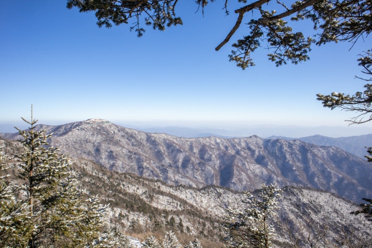  화악산 등산코스 최단코스 겨울 산행 중봉 정상