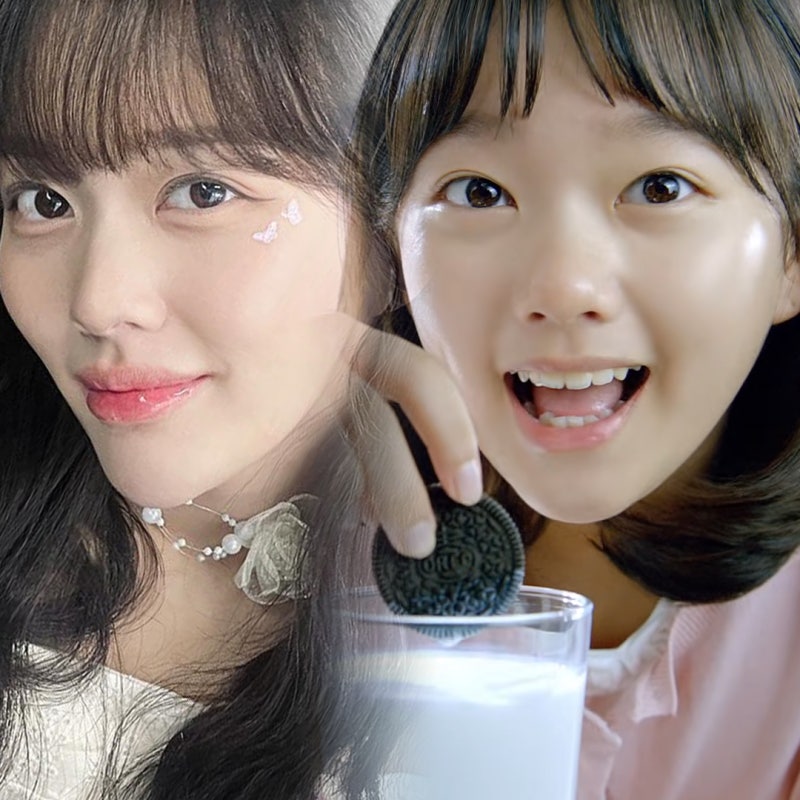 정지소 오레오 광고 어린 시절 과사 모음.jpg
