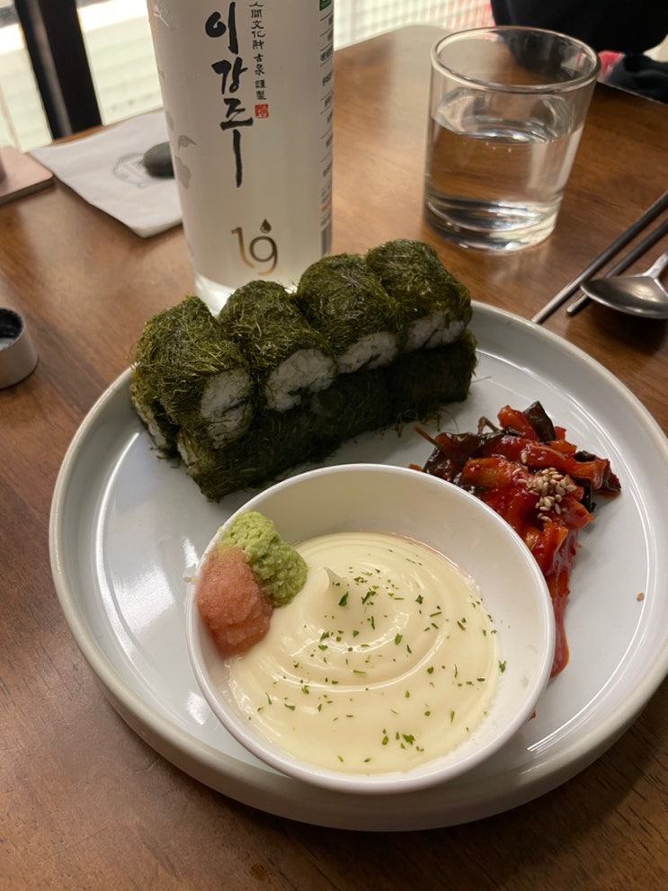  망원술집 추천 ! 다양한 전통주와 특색있고 맛있는 메뉴가 많은 망원데이트 핫플, 서교주담 망원 (feat. 감태김밥 강추!!)