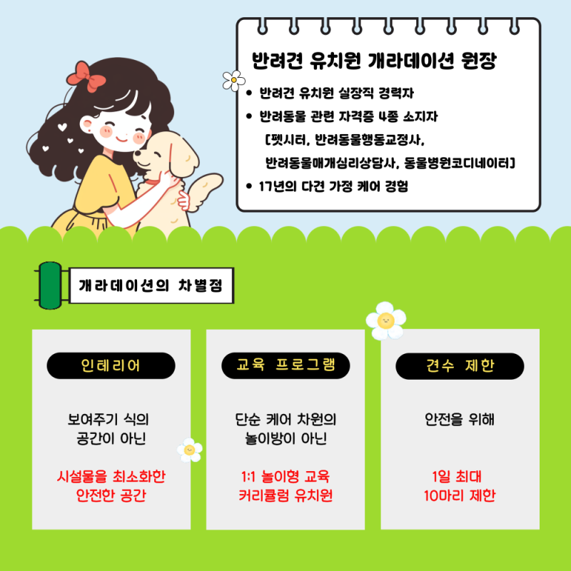 개라데이션 애견유치원