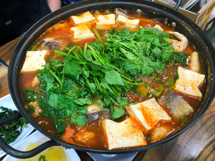  남동구청역 맛집 만수동 명태바다 동태전골 동태탕 존맛탱