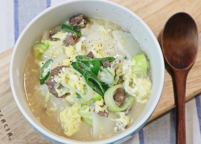  소고기떡국 끓이는법 v0.2