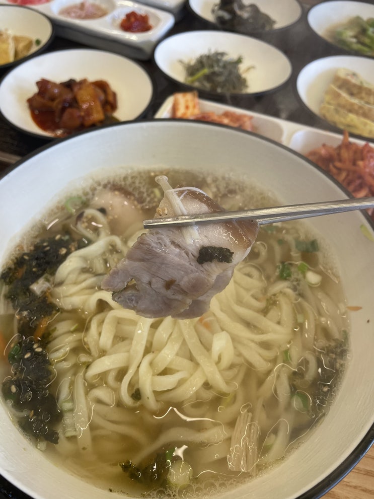  부산 신호동 보쌈 맛집 신호명가 칼국수도 드셔보세요