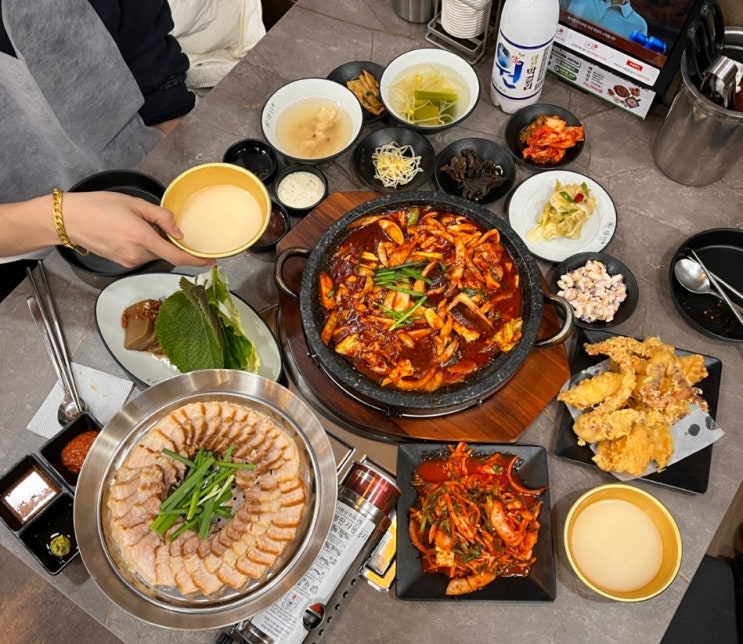  대전 노은동 맛집 해탄 오징어 존맛 후기 (+한식 술집)