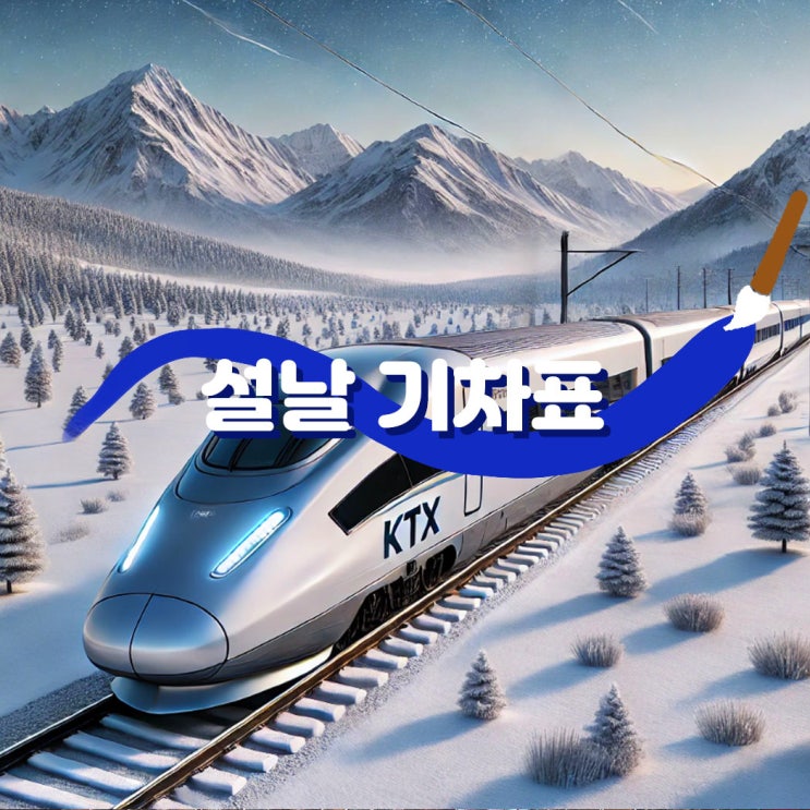 2025 설날 <b>기차표 예매</b> 오픈 일정 (KTX <b>SRT</b>)