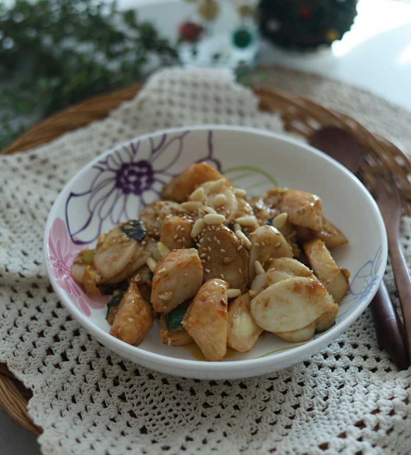 간장떡볶이 레시피 안매운 떡국떡 간장기름떡볶이 만드는 법