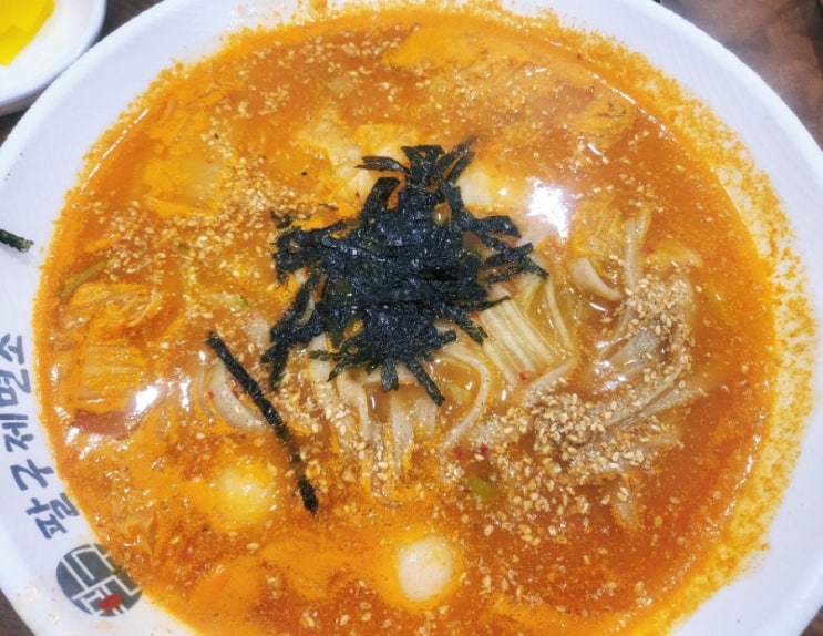  [명지맛집] 푸짐한 칼국수와 김밥 맛집 "팔구제면소"