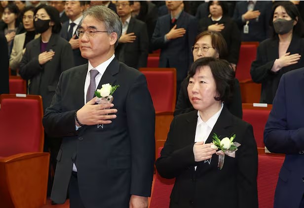 <b>조한창</b>·정계선 <b>헌법재판관 취임</b>…"권력의 자의적 지배... 
