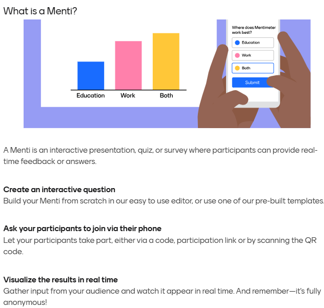 Mentimeter (멘티미터) : 네이버 블로그