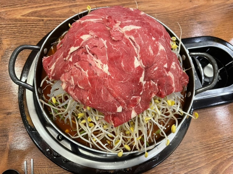  가산디지털단지역맛집 점심밥집 가산물갈비&산더미불고기