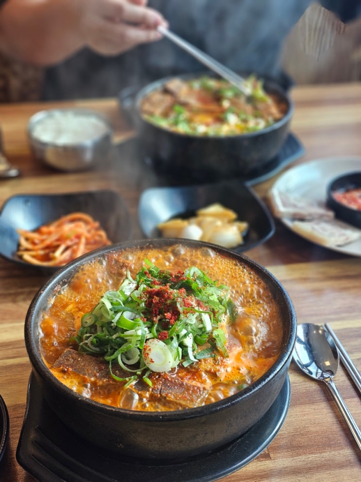  배방 뼈해장국 맛집 얼큰한 조선제일