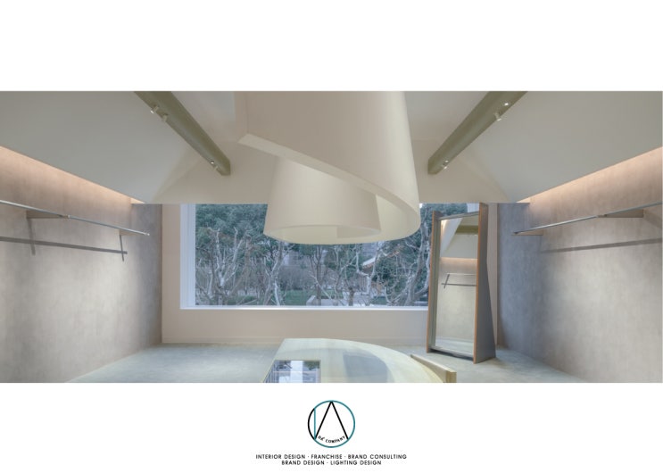  [DESIGN] 옷가게 인테리어, 의류 브랜드 AVVENN의 쇼룸 디자인