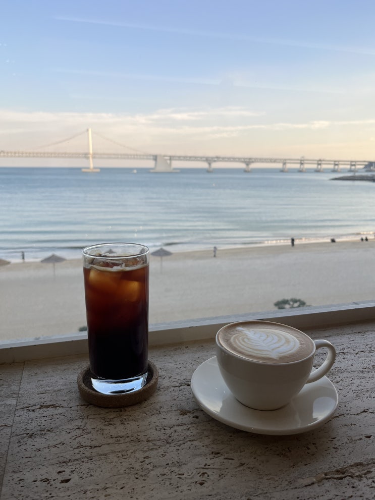  부산 광안리 카페｜광안대교 뷰 좋은 카페 cup&cup 내돈내산