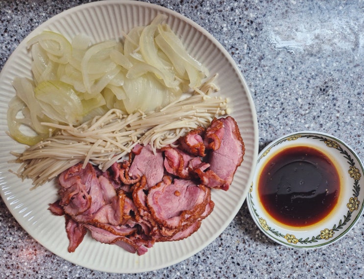  맛있는 다이어트, 훈제오리야채찜 그리고 비법간장소스 레시피
