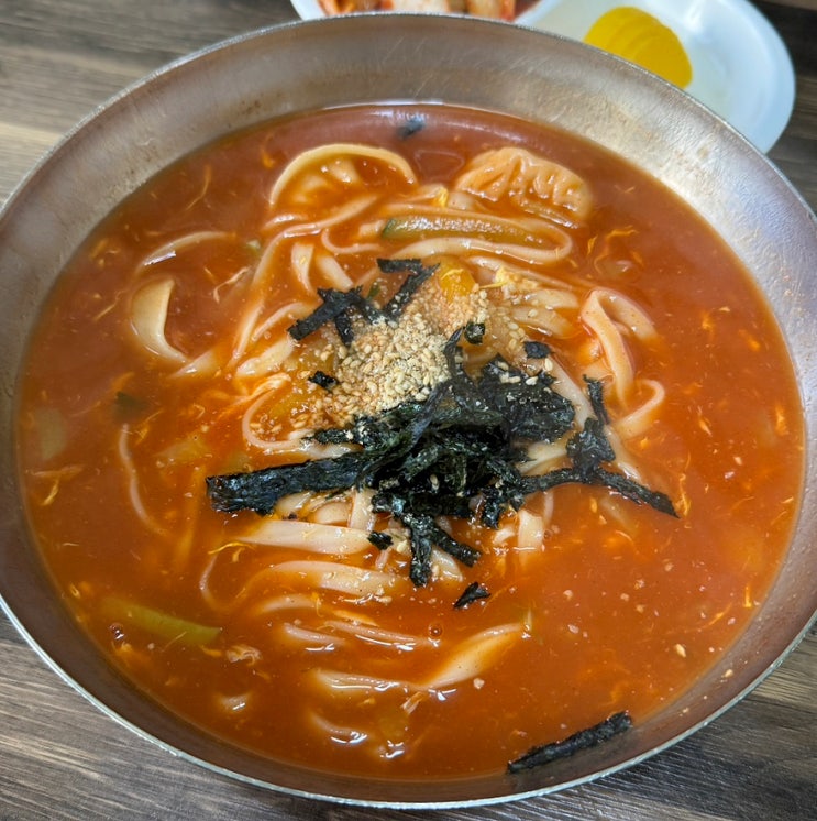  강원도 동해 맛집 오뚜기칼국수 장칼국수 맛있는 묵호 맛집
