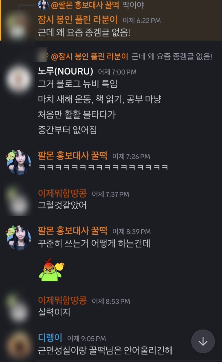  ️조리돌림 레스기릿
