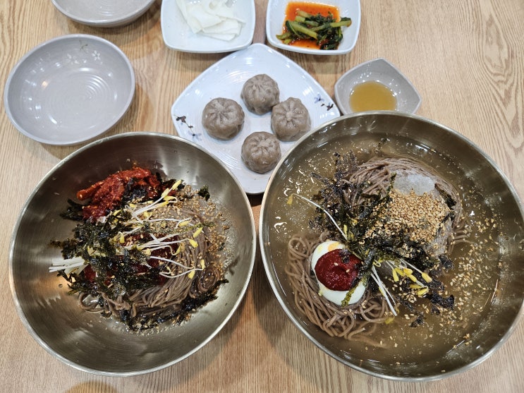  용산 아이파크몰 7층 맛집 꿈꾸는메밀 막국수