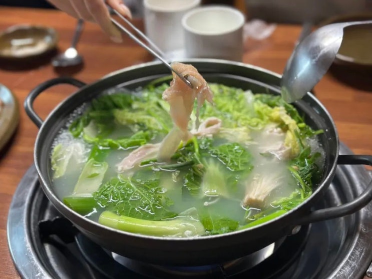  제주 성미가든 현지인 맛집, 부모님 모시고 가기 좋은 곳 닭샤브샤브 백숙