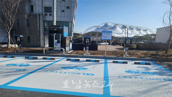  영광군, 전기차 충전시설 민간서비스 본격 시행..25년1월 2일부터 유료화