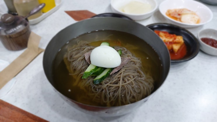  정선 하이원맛집 생활의달인 함흥평양냉면