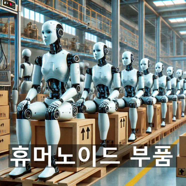  휴머노이드 로봇 주요 부품(비용 중심, 인공지능 SW 제외) 및 관련 기업들