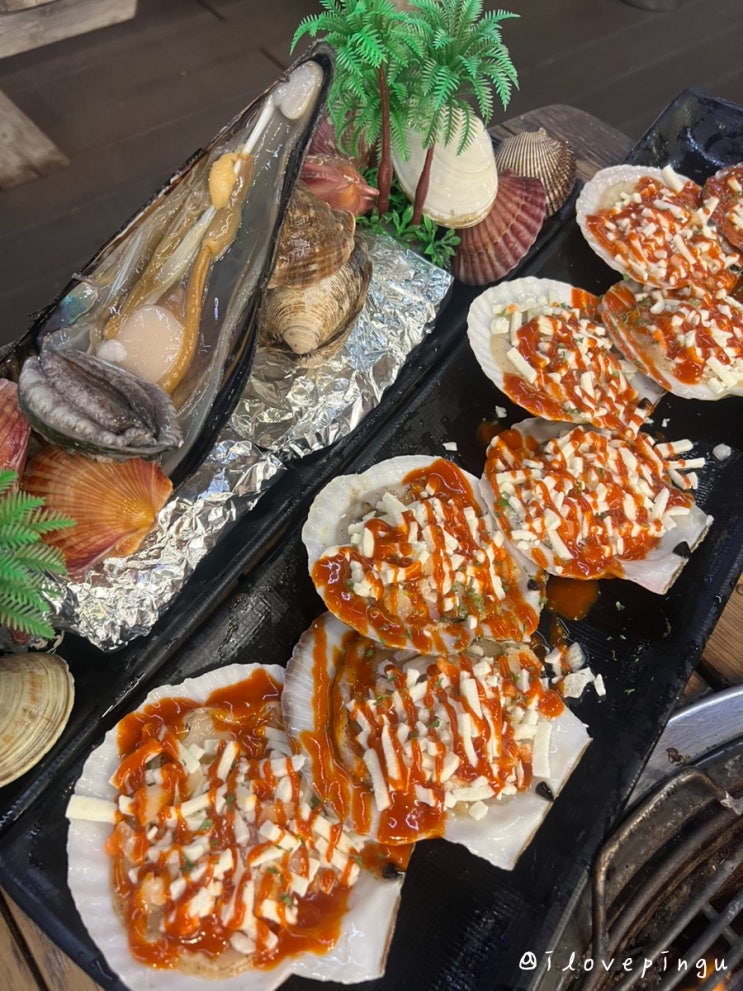  반려동물 동반 가능한 영종도 조개구이 맛집 을왕리 오늘 조개구이
