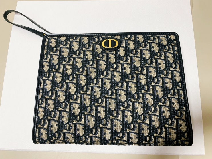  [디올 DIOR]오블리크 30몽테뉴 클러치백,명동롯데백화점구입, 크로스백 리폼 후기