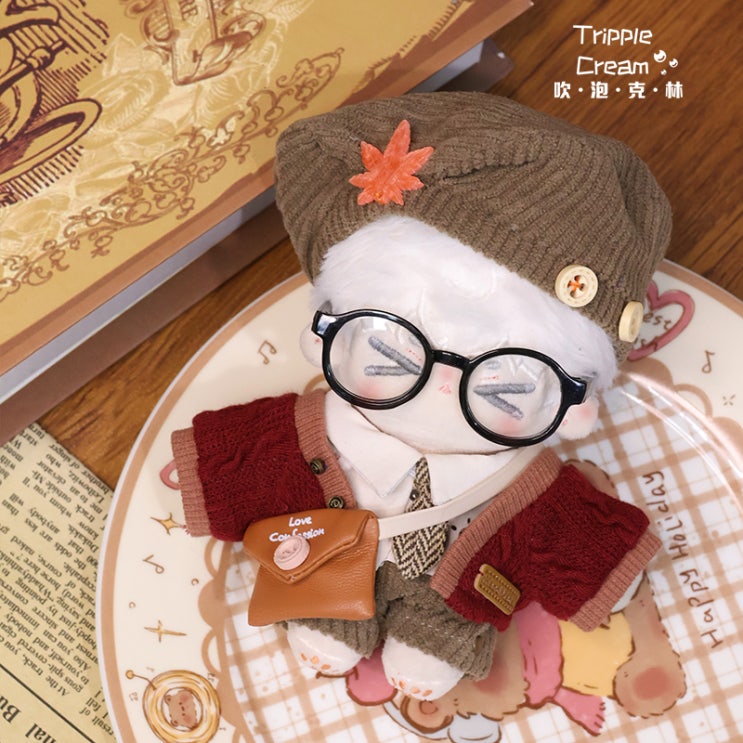  10cm 가을 우편집배원 세트 인형옷 아이돌인형옷