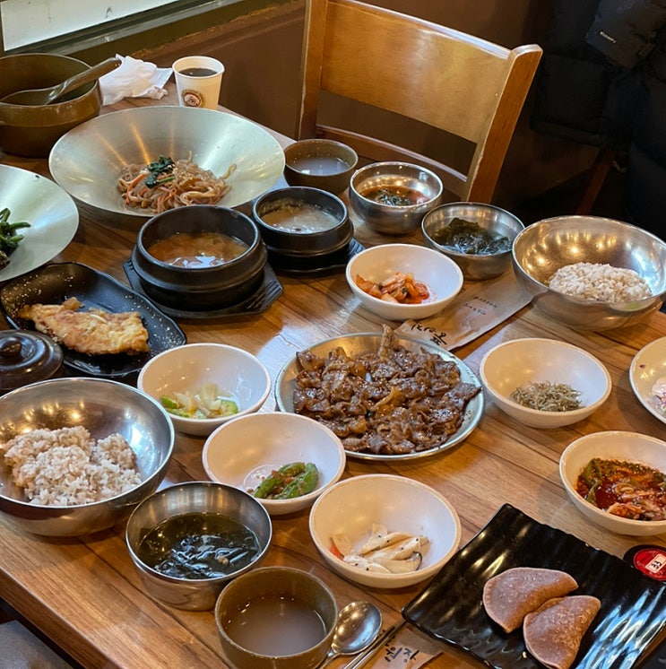  기장 맛집 안동보리밥:오시리아 근처 가족 외식 좋은 한정식