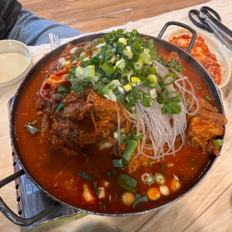  세종 부강 진성민속촌 감자탕 대 사이즈 내돈내산 솔직후기