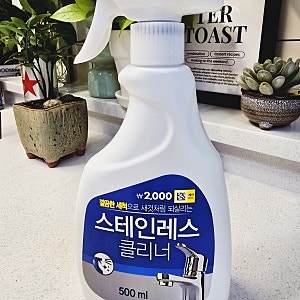 다이소 스텐크리너 리콜 환불 후 선택한 스테인레스 클리너