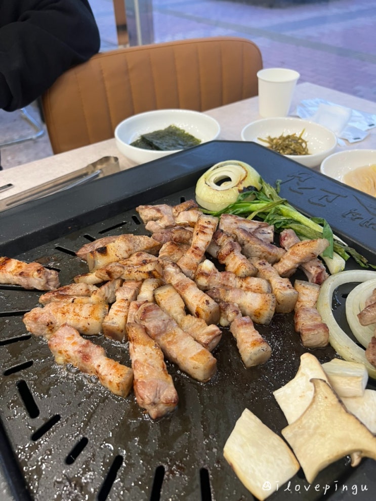  최고급 제주 흑돼지 난축맛돈을 먹을 수 있는 청라 맛집 재래식고집