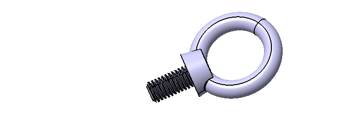  아이 볼트(EYE BOLT) [3D 모델링]