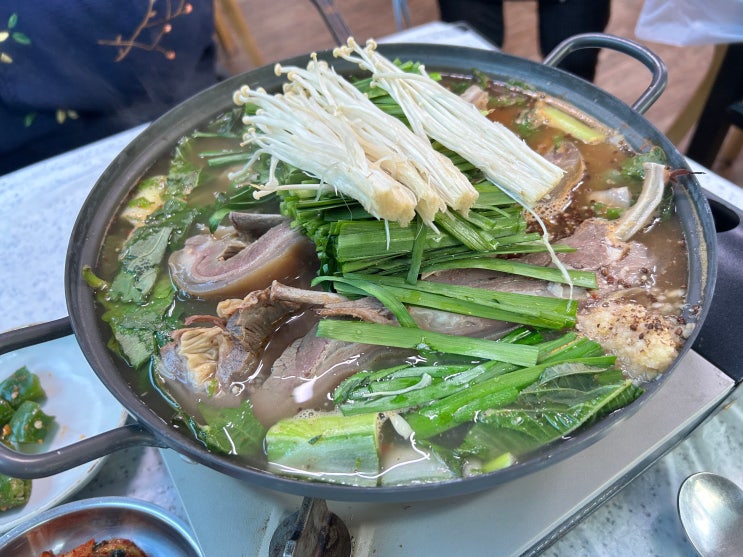 인천논현동 염소탕 흑염소 맛집추천 김혜진흑염소삼계탕