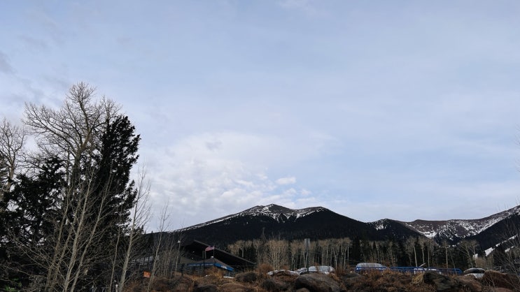 미국 여행  애리조나 Flagstaff Snowbowl 