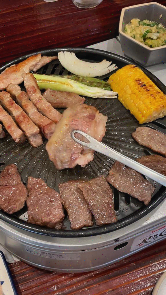  판교맛집, 연말 분위기에서 가족과 함께 즐긴 야끼니꾸오