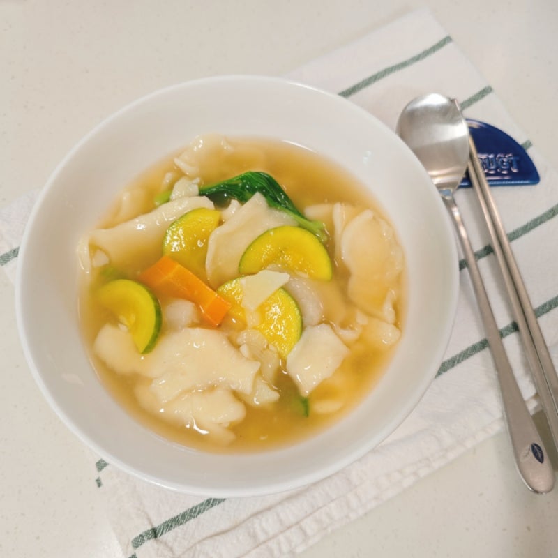 수제비 반죽 냉동 보관하는 법