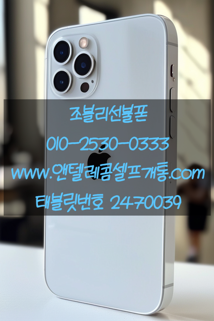  엔텔레콤 KT선불폰 주말 셀프 개통