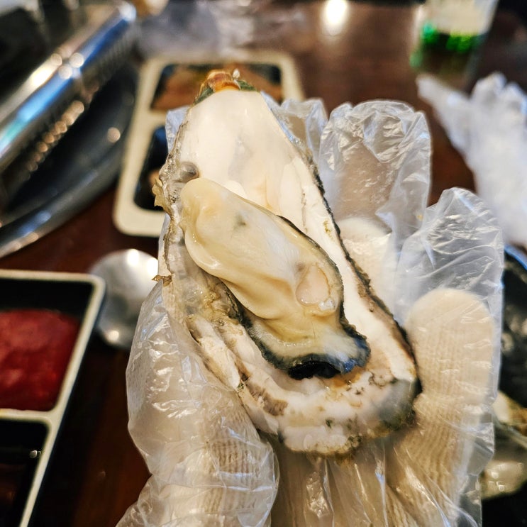  부산 사상 맛집 동해물과 해산물이 석화굴 조개찜 맛집