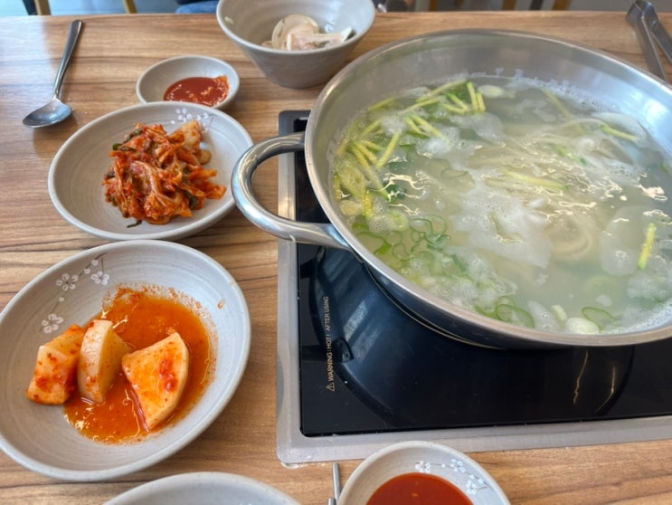  [동탄] 동탄역 시원하고 깊은 맛 백합 국물칼국수 ‘동탄 백합칼국수’