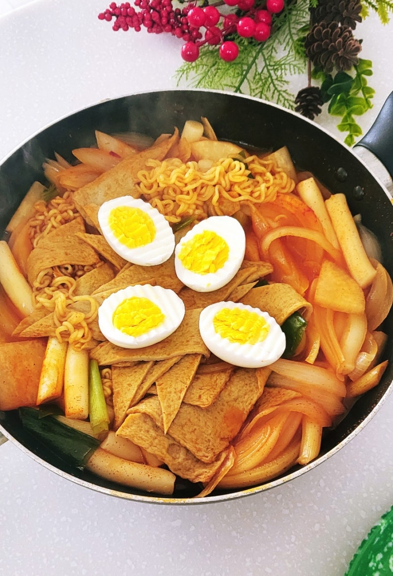 매운 신라면 라볶이 황금레시피 어묵 라볶이 만드는법 주말 점심 분식 메뉴