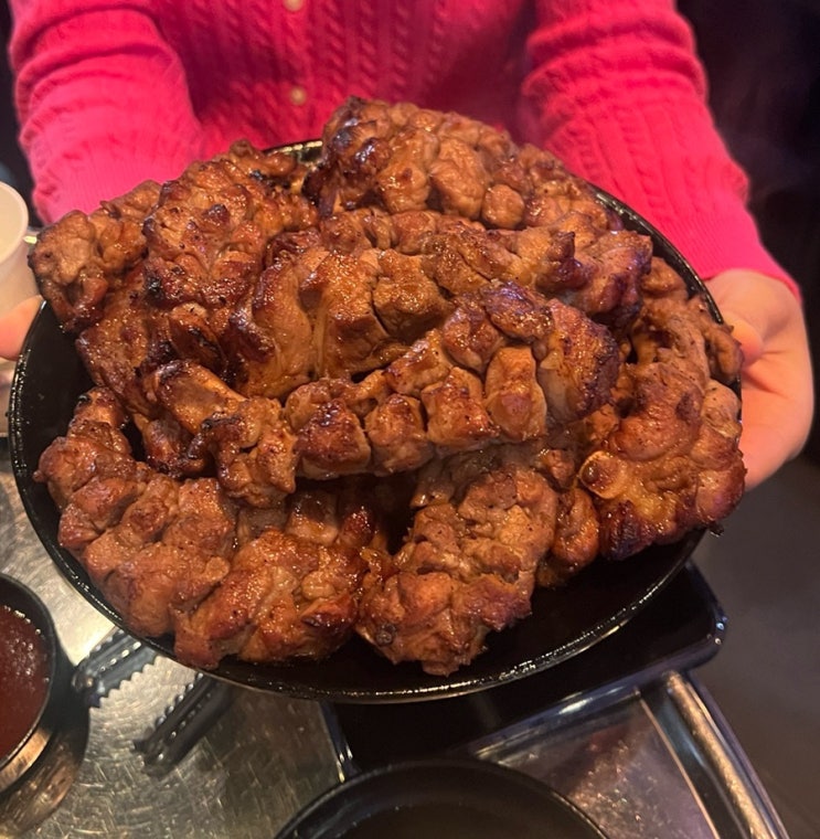  부천 쪽갈비 추천[록갈비 신중동점]숯불맛 가득 내돈내산 맛집