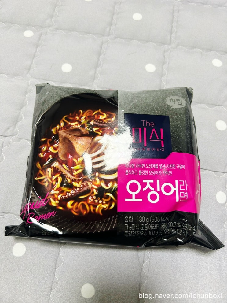 더미식 오징어라면 내돈내산 후기 오징어짬뽕 오짬 긴장해야 할 듯 이정재라면