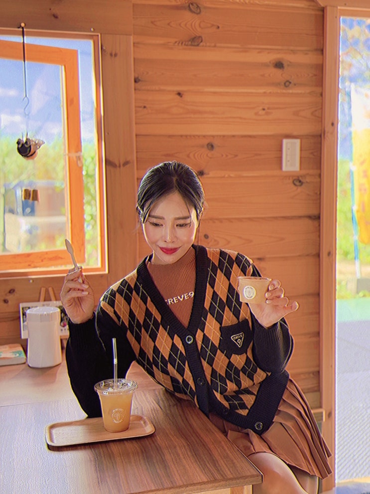  미야코지마 천연벌꿀 아이스크림 아라구스쿠 미츠하치 가든 TAKEHARA  힐링 카페!