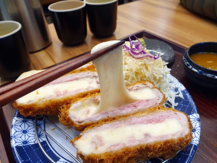  판교 돈까스 맛집 카츠쇼쿠도우 블루리본 인정