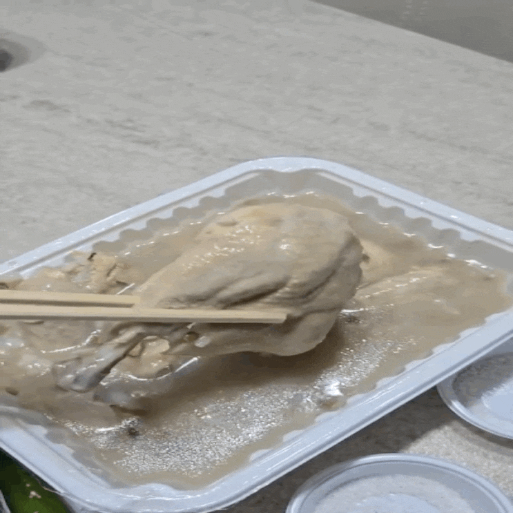  제주시 삼계탕 포장후기 몸보신하기 좋은 정한토속삼계탕원조설렁탕