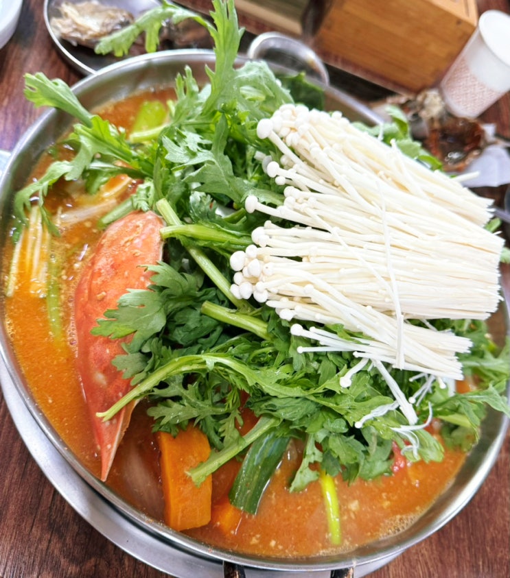  강화도 드라이브 당일치기 추천, 꽃게탕 대표맛집 '충남서산집' & 초지대교 근처 카페 '바다보다'