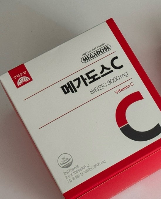 메가도스용법 고려은단 비타민C 3000 효능 주의사항